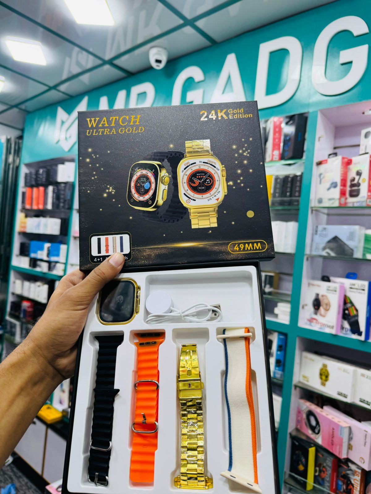 Watch Ultra 24K Gold Edition