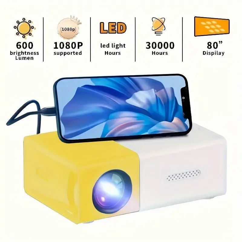 YG600 Mini Mobile Projector